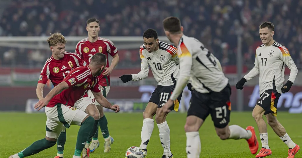 Duitsland speelt gelijk tegen Hongarije 1-1