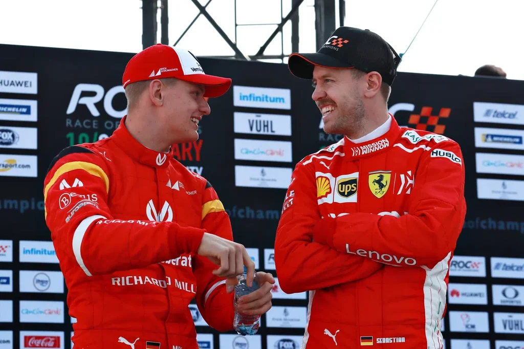 Vettel en Schumacher: Duits Superteam in Sydney