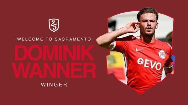 Dominik Wanner voegt zich bij Sacramento Republic FC