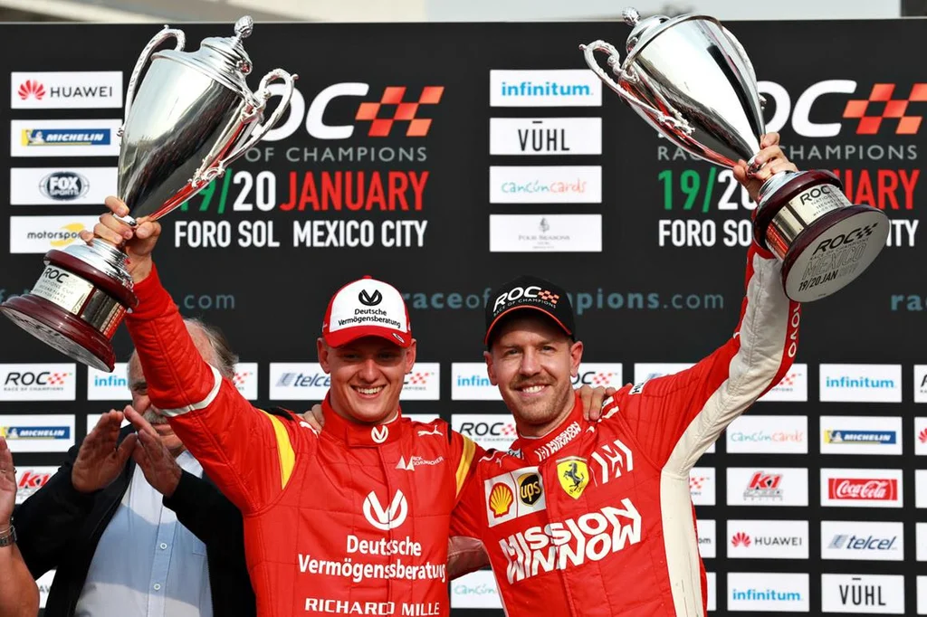 Vettel en Schumacher bevestigt voor Race Of Champions